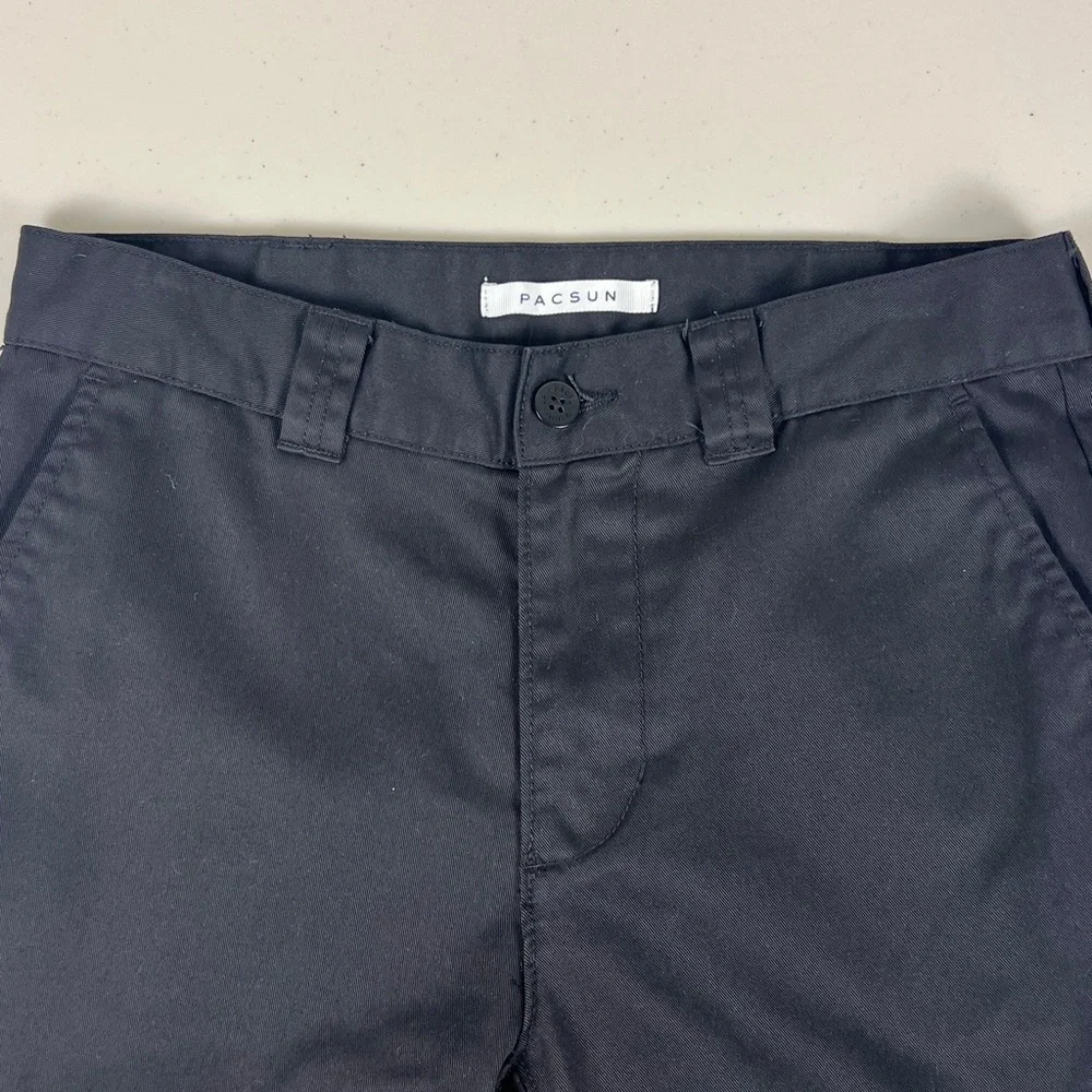 PacSun Black Skater Pant Chino size 29 X 30 Like‎ New! EUC!